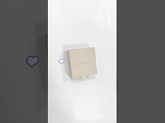 En gros de luxe de la mode de la caisse de papier d'emballage d'impression de carton rigide et rigide boîte cadeau avec L