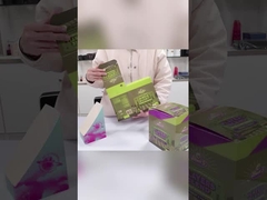 Boîtes de rangement recyclables en carton carton artisanal en carton ondulé