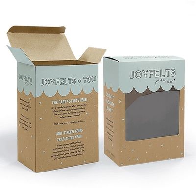 Détail Tuck Top Boxes Carton d'affichage Boîtes de dessert pour gâteau au chocolat