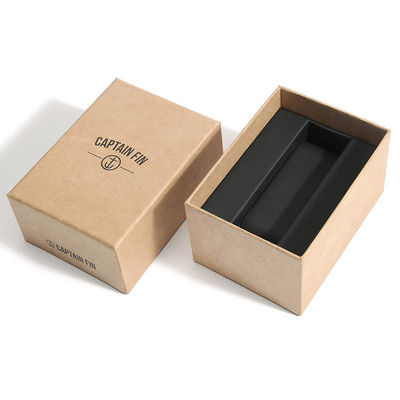 CMYK Rectangle Couvercle Et Base Boîte en carton Boîte d'emballage de montre de poignet vide