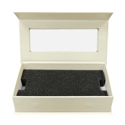 Matt Lamination Jeux personnalisés bague de mariage d'emballage boîtes magnétiques avec inserts