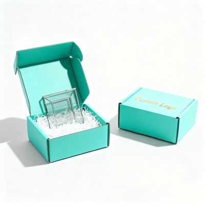 Emballage de luxe sur mesure Boîte en carton parfum prête à l'expédition Boîte cadeau pour cosmétiques