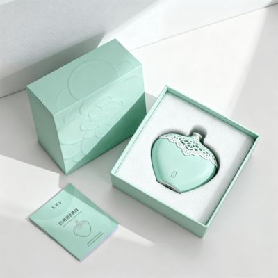 Coffret cadeau de parfum personnalisé unique de 50 ml pour femmes, boîtes rose rigides à couvercle et base, emballage d'aromathérapie en papier