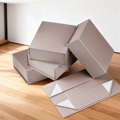 Boîtes en carton rigide pour soins de la peau de luxe, personnalisées, avec fermeture magnétique, recyclables, réutilisables, boîtes cadeaux pour cosmétiques, bougies, portefeuilles