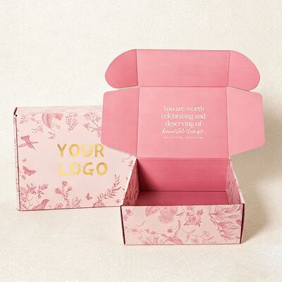 Boîtes d'expédition en carton ondulé écologique personnalisées par le fabricant pour l'expédition de vêtements