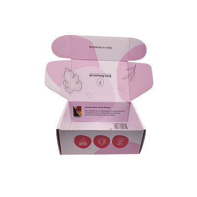 Boîte-cadeau en papier ondulé personnalisée pour l'expédition et le courrier en grande quantité