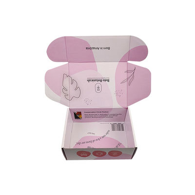 Boîte-cadeau en papier ondulé personnalisée pour l'expédition et le courrier en grande quantité
