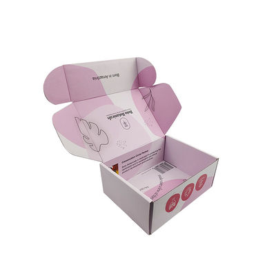 Boîte-cadeau en papier ondulé personnalisée pour l'expédition et le courrier en grande quantité