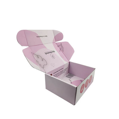 Boîte-cadeau en papier ondulé personnalisée pour l'expédition et le courrier en grande quantité