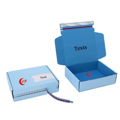 Boîte-cadeau en papier ondulé personnalisée pour l'expédition et le courrier en grande quantité