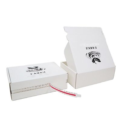 Boîte-cadeau en papier ondulé personnalisée pour l'expédition et le courrier en grande quantité
