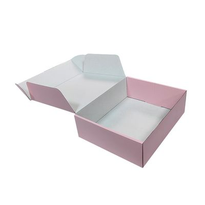 Taille personnalisée boîte en carton finition brillante pour l' expédition de vêtements'sélection préférée