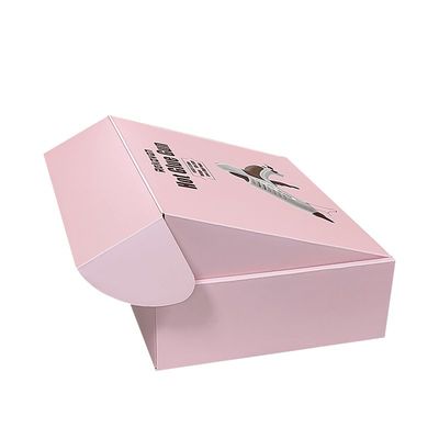 Taille personnalisée boîte en carton finition brillante pour l' expédition de vêtements'sélection préférée
