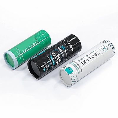 Tubes de papier carton kraft ronds boîte d'emballage cylindre tubes d'expédition personnalisés