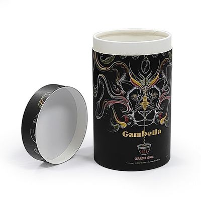 Logo personnalisé Boîte à cylindres en carton cylindrique ronde pour les cosmétiques