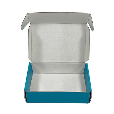 Boîte de papier pliable personnalisée Boîte d'emballage de courrier en carton ondulé kraft