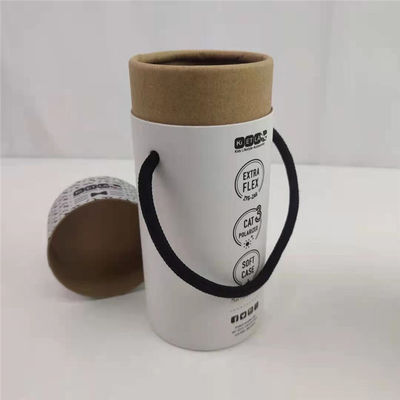 Boîte cadeau en carton recyclable avec poignée