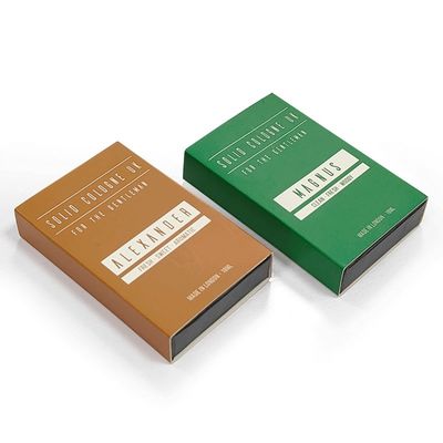 Boîtes de carton rigides à tirage au sort