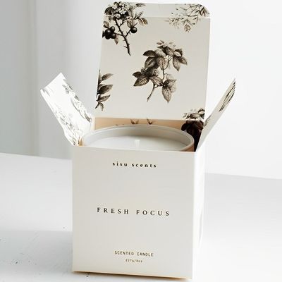 Boîtes de rangement de bougies parfumées