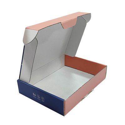 Boîtes à lettres en papier pour bijoux industriels Boîtes à lettres pliables kraft ondulées