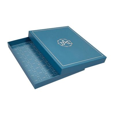 Couvercle et boîte de base pour vêtements sur mesure 2 boîtes de carton rigides avec couvercles