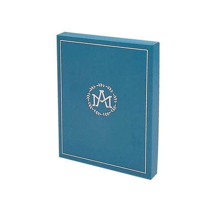 Couvercle et boîte de base pour vêtements sur mesure 2 boîtes de carton rigides avec couvercles