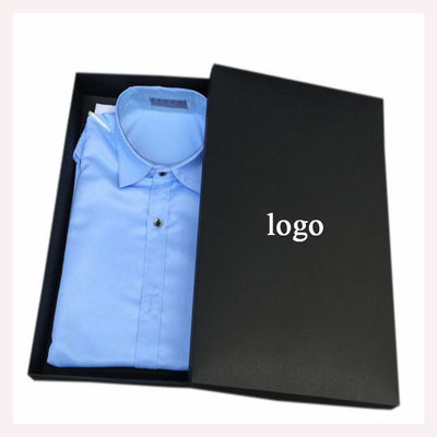 Couvercle et boîte de base pour vêtements sur mesure 2 boîtes de carton rigides avec couvercles