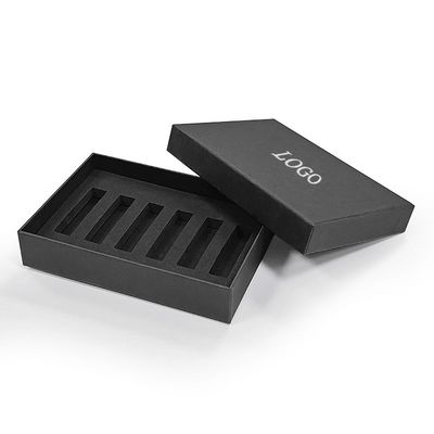 Boîte d'atomisateur de verre de remplissage portable de 5 ml et 10 ml pour parfum cosmétique pour les lèvres