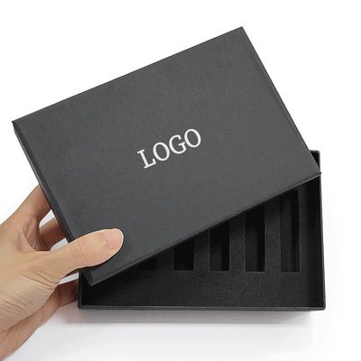 Boîte d'atomisateur de verre de remplissage portable de 5 ml et 10 ml pour parfum cosmétique pour les lèvres
