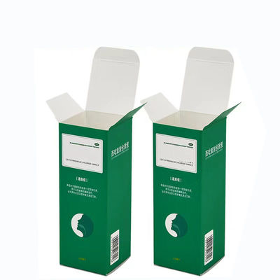 Boîtes de verrouillage automatique imprimées sur mesure 350gm 400gm 500gm Boîte en papier revêtu d'art
