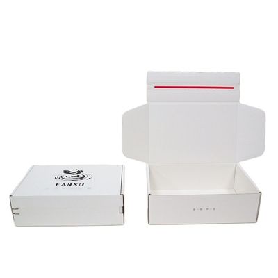 Boîte en papier ondulée pour l'emballage cadeau Petite boîte d'expédition imprimée sur mesure pour les avions
