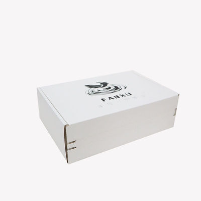 Boîte en papier ondulée pour l'emballage cadeau Petite boîte d'expédition imprimée sur mesure pour les avions