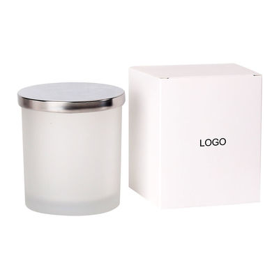 Liner en plastique Type Commande personnalisée Higi Logo en feuille d'or UV Couche de bougie petite 4x4x4