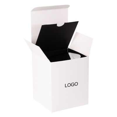 Liner en plastique Type Commande personnalisée Higi Logo en feuille d'or UV Couche de bougie petite 4x4x4