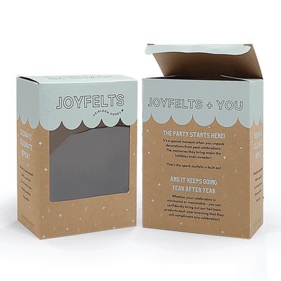 Boîtes de cadeaux en papier kraft brun