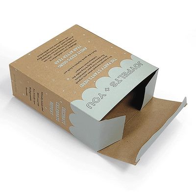 Boîtes de cadeaux en papier kraft brun