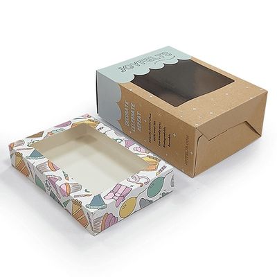Boîtes de cadeaux en papier kraft brun