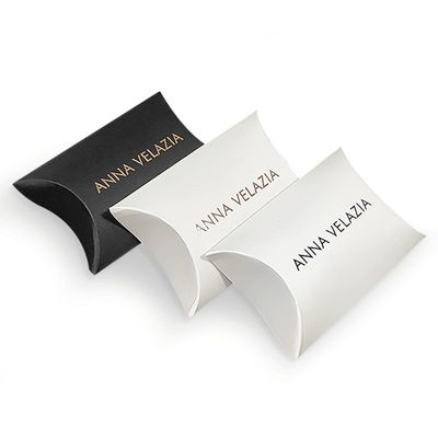 Autres Boîte de type emballage pliable en forme d'oreiller Boîte de papier kraft à personnaliser