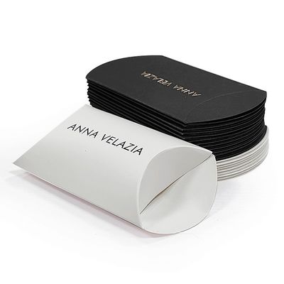 Autres Boîte de type emballage pliable en forme d'oreiller Boîte de papier kraft à personnaliser