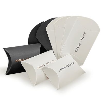 Autres Boîte de type emballage pliable en forme d'oreiller Boîte de papier kraft à personnaliser