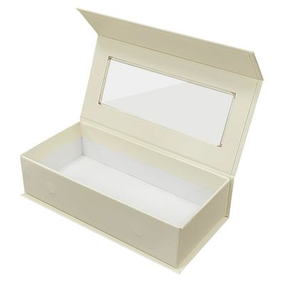 Boîte à couvertures magnétique personnalisée pour lunettes et lunettes de soleil Emballage de fenêtre transparent en PVC
