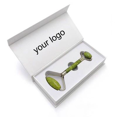 Boîte à flaps de livre Logo personnalisé imprimé Boîte rigide magnétique pour outil à rouleaux de Guasha Jade Gua Sha