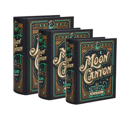 Boîtes en carton en forme de livre décoratif à fermeture par aimant pour les besoins spécifiques du client