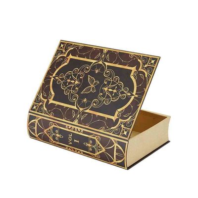 Boîtes en carton en forme de livre décoratif à fermeture par aimant pour les besoins spécifiques du client