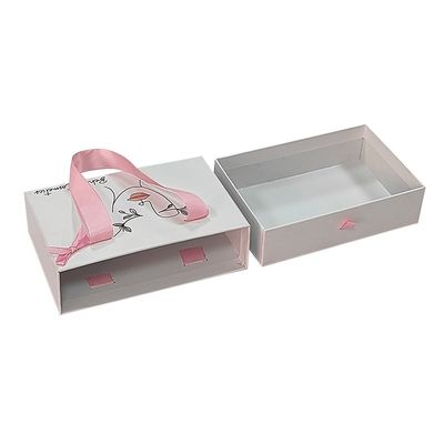 300g CCNB Boîte de carton à flûte Drawer Journal coulissant pour l'emballage de bandes dessinées en papier d'art