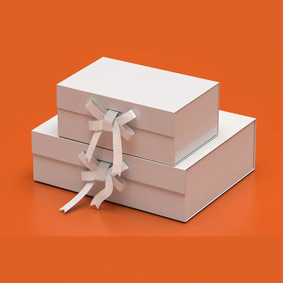 Boîte d'emballage magnétique de luxe en forme de livre Boîte-cadeau en forme de coquille en papier