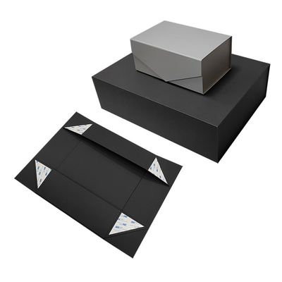En forme de livre, boîte rigide pliable, couvercle magnétique, boîte cadeau en papier plié de luxe