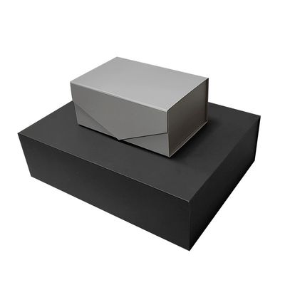 En forme de livre, boîte rigide pliable, couvercle magnétique, boîte cadeau en papier plié de luxe