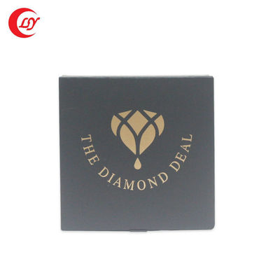 Boîte d'emballage artisanal de luxe industriel tiroir carré Rose préservée boîte cadeau