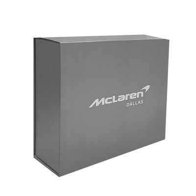 Boîte pliable magnétique rigide pliable sur mesure avec manutention d'impression en relief